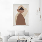 Mid-century In Brown I by Patricia Pinto on GIANT ART - abstract abstract