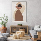 Mid-century In Brown I by Patricia Pinto on GIANT ART - abstract abstract