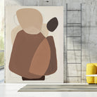 Midcentury In Brown II by Patricia Pinto on GIANT ART - abstract abstract