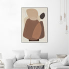 Midcentury In Brown II by Patricia Pinto on GIANT ART - abstract abstract