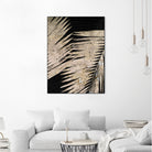 Neutral Palmas on Black I by Patricia  Pinto on GIANT ART - palms palmas