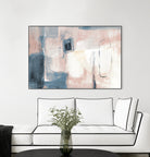 Pink and Blue Abstract I by Lanie Loreth on GIANT ART - abstract abstract