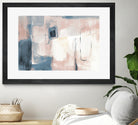 Pink and Blue Abstract I by Lanie Loreth on GIANT ART - abstract abstract