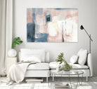 Pink and Blue Abstract I by Lanie Loreth on GIANT ART - abstract abstract