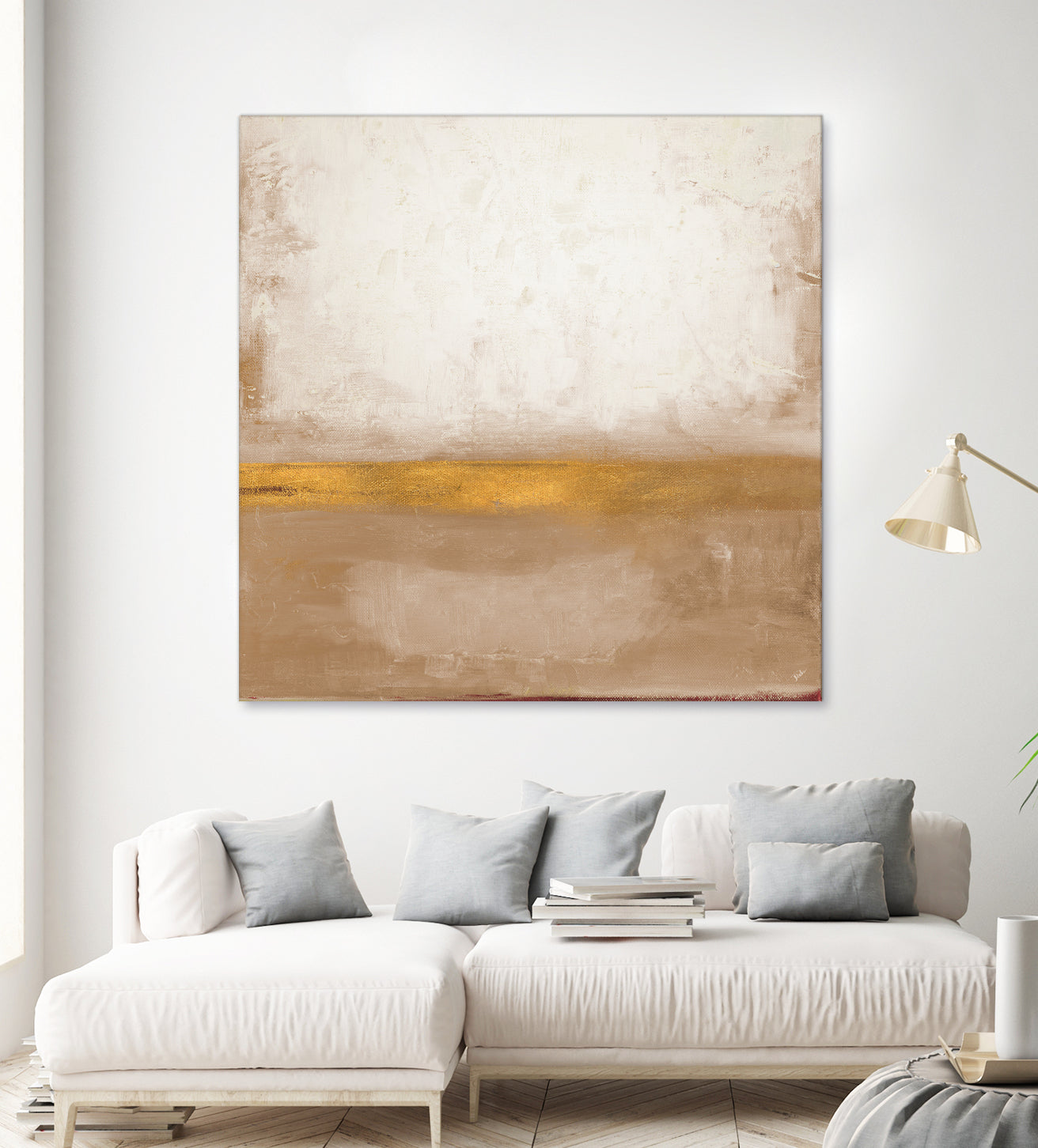 Gold Peak by Patricia Pinto on GIANT ART - abstract gold