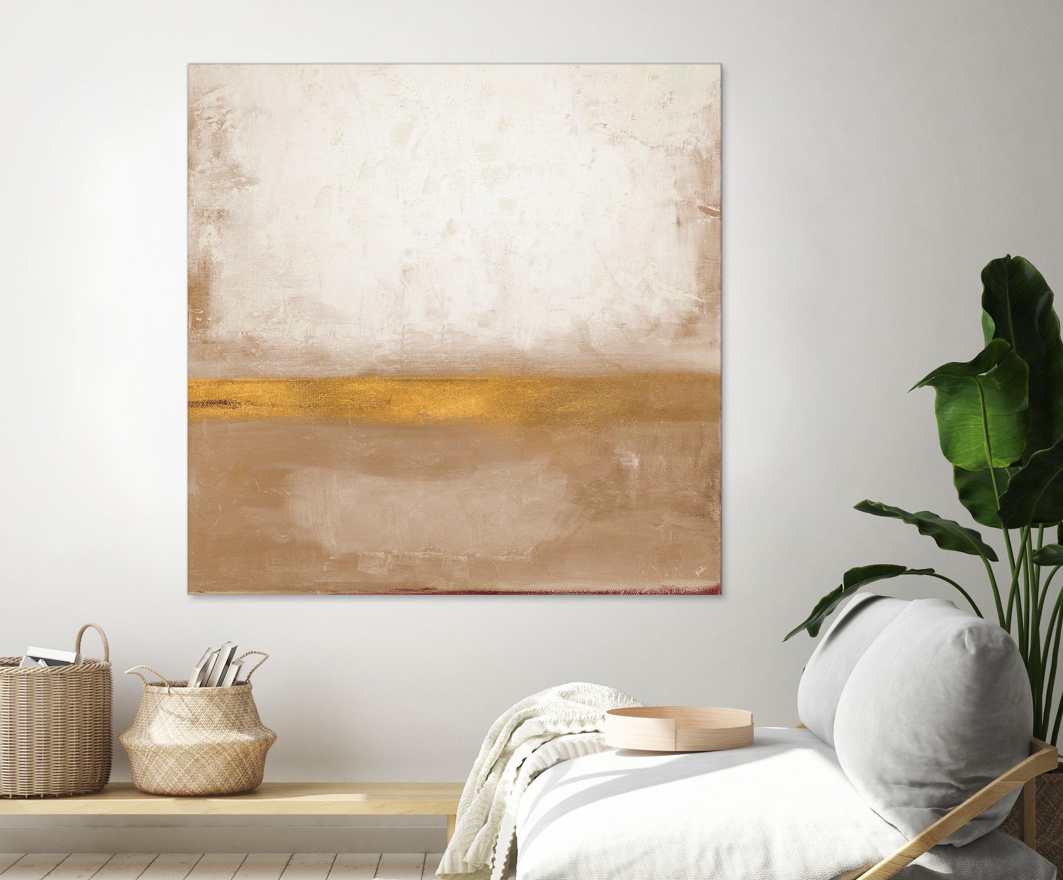 Gold Peak by Patricia Pinto on GIANT ART - abstract gold