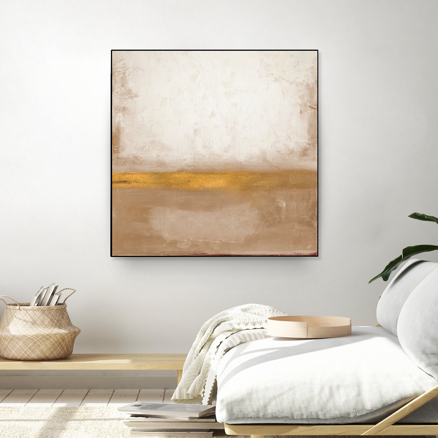 Gold Peak by Patricia Pinto on GIANT ART - abstract gold