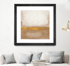 Gold Peak by Patricia Pinto on GIANT ART - abstract gold