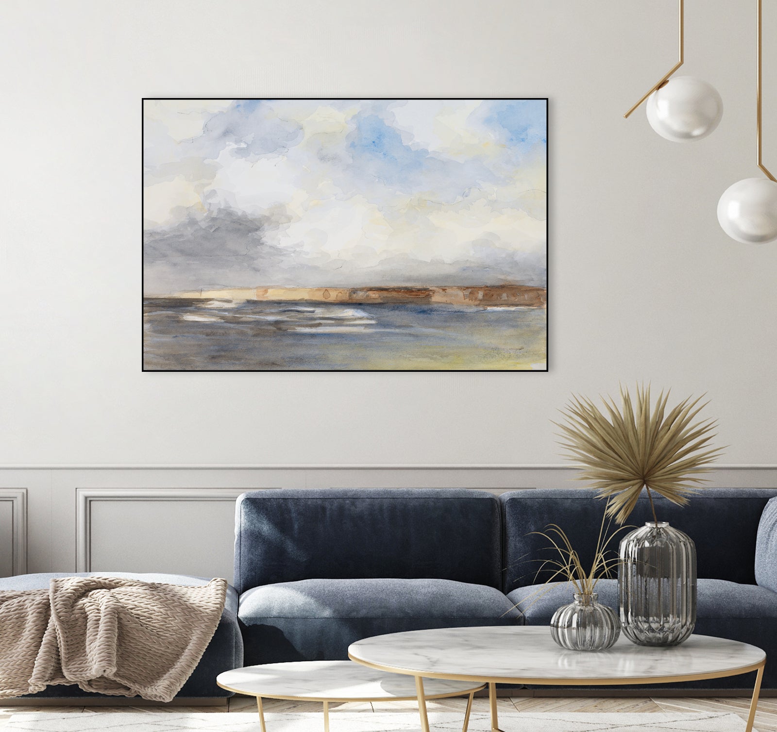 Along The Coast by Lanie  Loreth on GIANT ART - coastal coastal