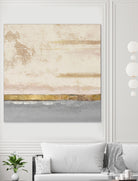 Soft Sea Landscape Square by Patricia Pinto on GIANT ART - abstract soft