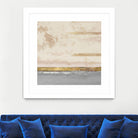 Soft Sea Landscape Square by Patricia Pinto on GIANT ART - abstract soft