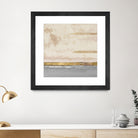 Soft Sea Landscape Square by Patricia Pinto on GIANT ART - abstract soft