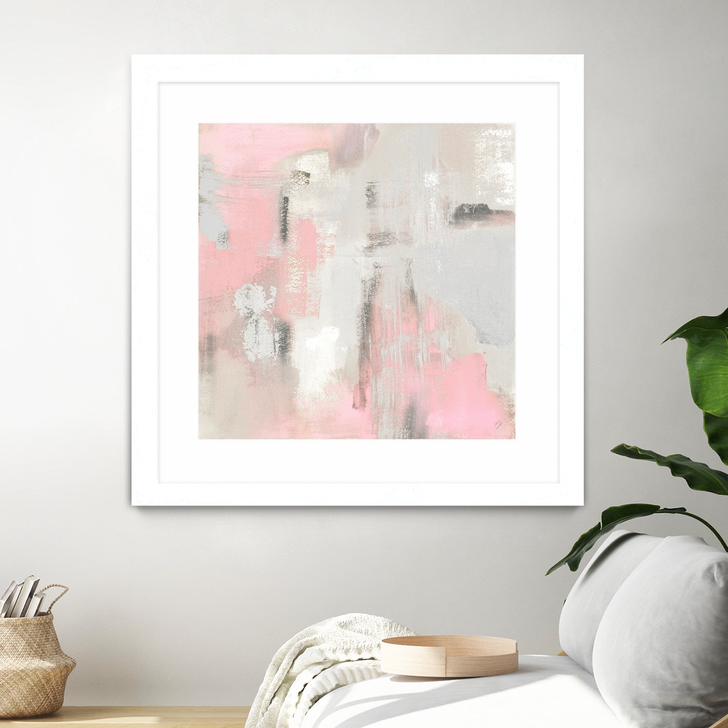 Pink Oasis by Lanie Loreth on GIANT ART - abstract pink