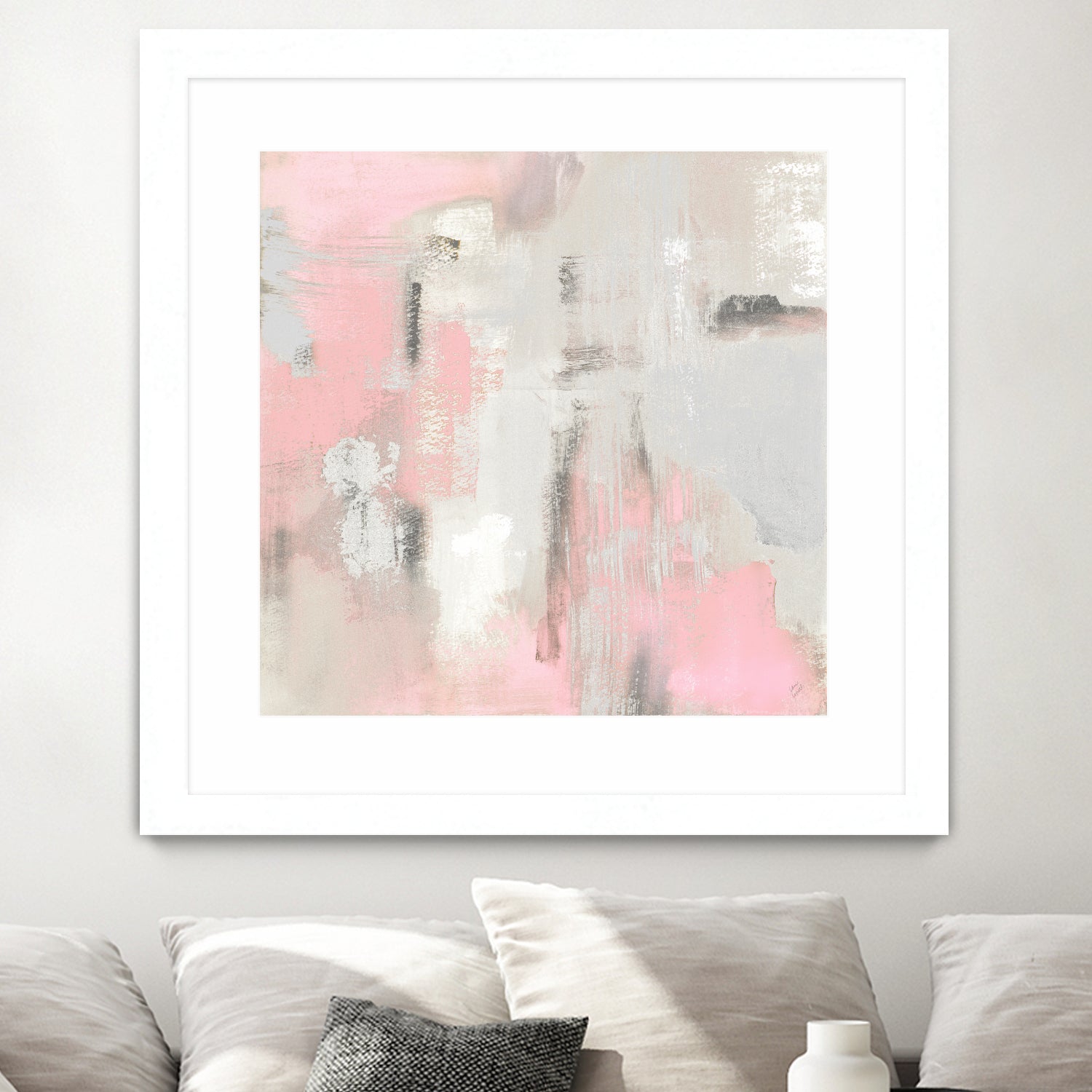 Pink Oasis by Lanie Loreth on GIANT ART - abstract pink