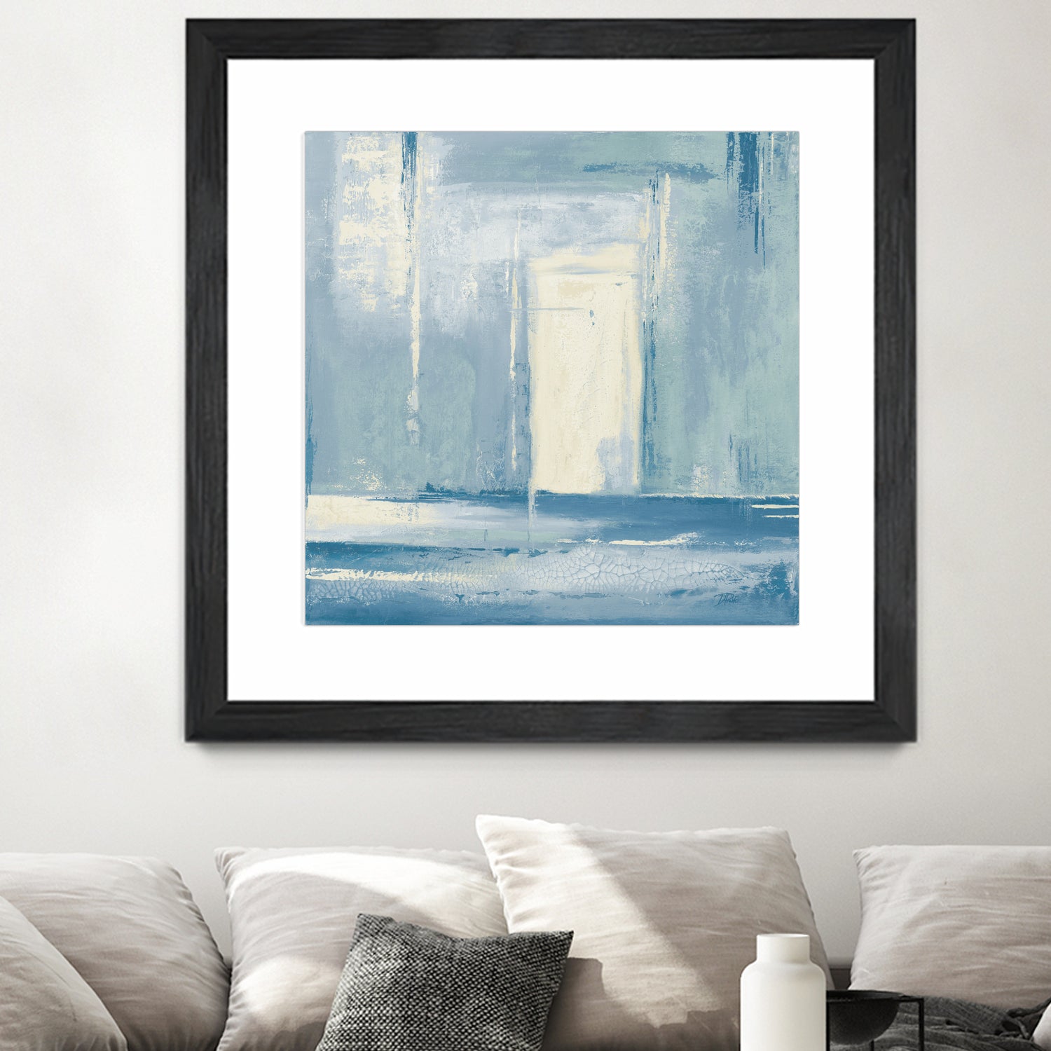 Blue Room Abstract I by Patricia Pinto on GIANT ART - abstract blue