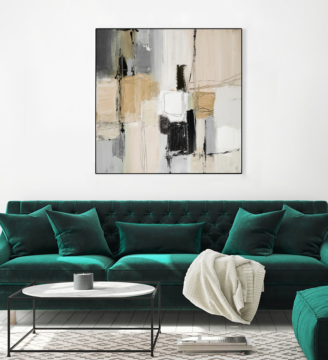 Earth Tones I by Lanie Loreth on GIANT ART - abstract abstract