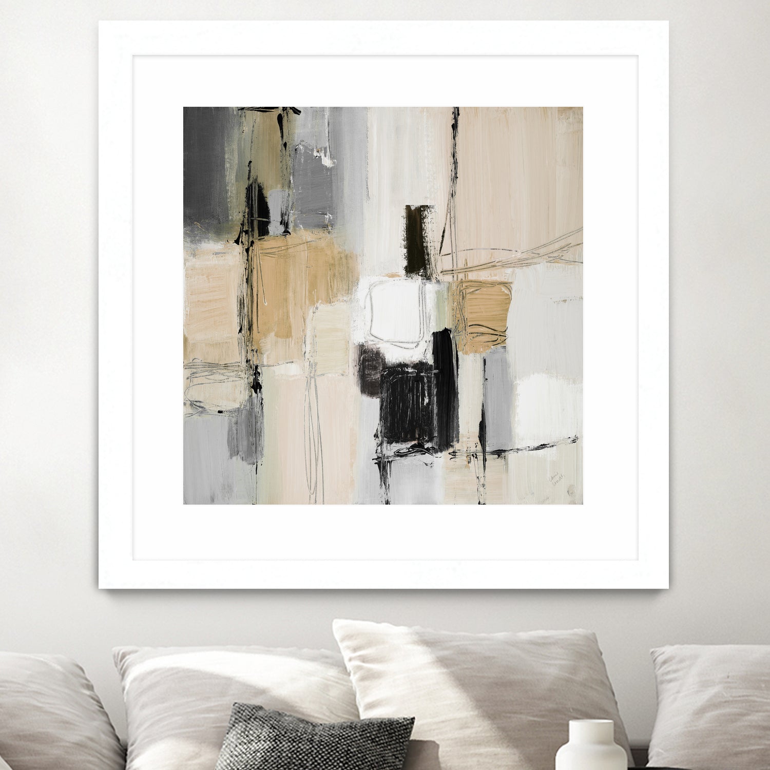 Earth Tones I by Lanie Loreth on GIANT ART - abstract abstract