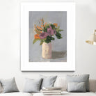 Fall Floral by Pamela Munger on GIANT ART - grey botanical