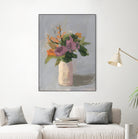 Fall Floral by Pamela Munger on GIANT ART - grey botanical