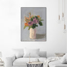 Fall Floral by Pamela Munger on GIANT ART - grey botanical