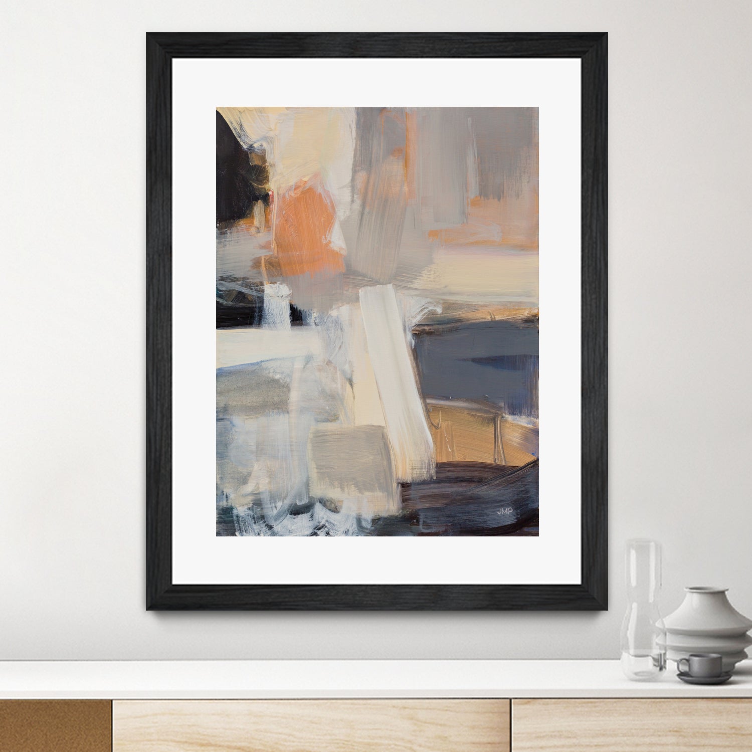 Beale Street Abstract I by Julia Purinton on GIANT ART - black abstract