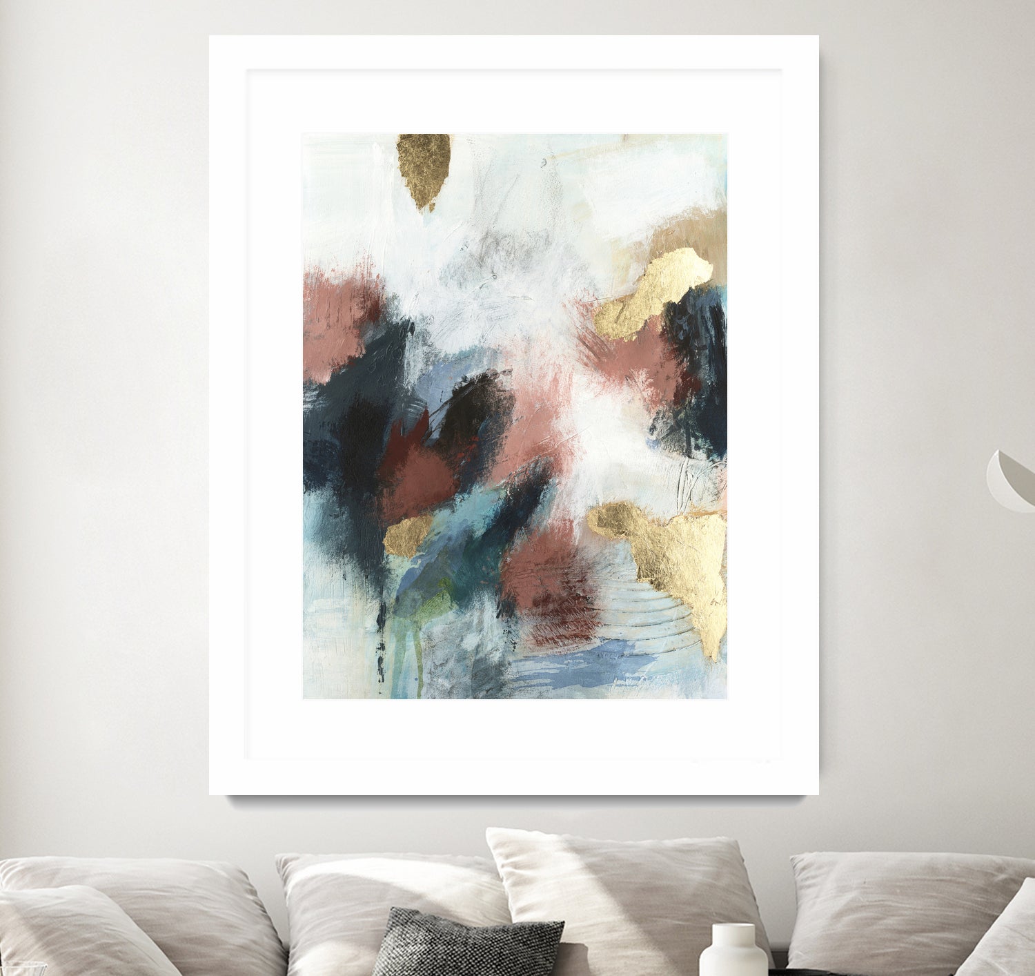 Gold Farallon I by Victoria Barnes on GIANT ART - abstract geometrics abstract