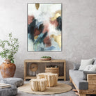 Gold Farallon I by Victoria Barnes on GIANT ART - abstract geometrics abstract