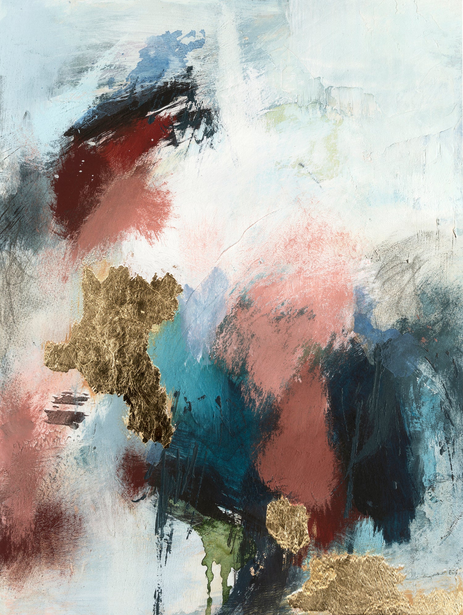 Gold Farallon II by Victoria Barnes on GIANT ART - abstract geometrics abstract