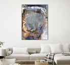 Copper Crested Twilight  I by Victoria Barnes on GIANT ART - abstract geometrics abstract