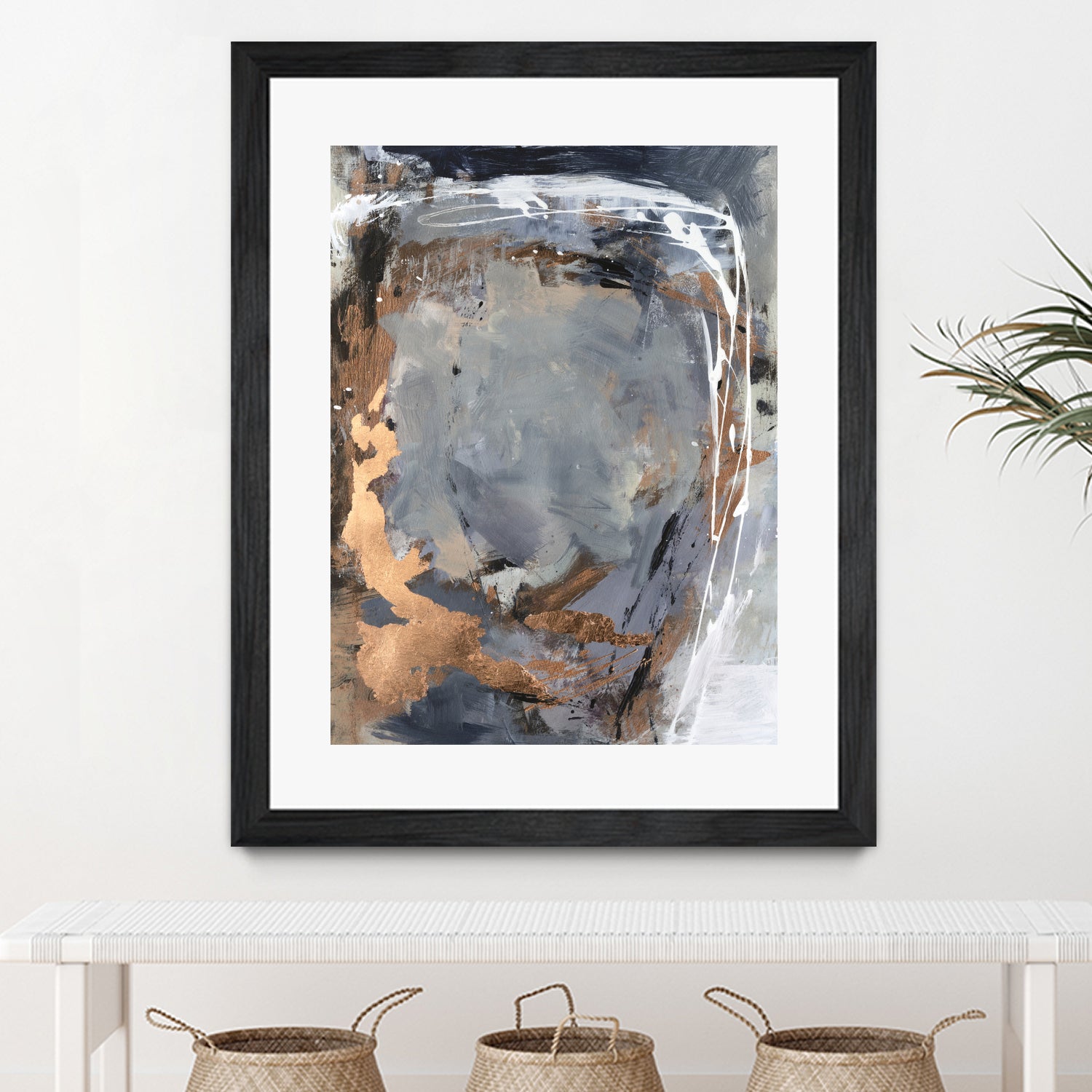 Copper Crested Twilight  I by Victoria Barnes on GIANT ART - abstract geometrics abstract