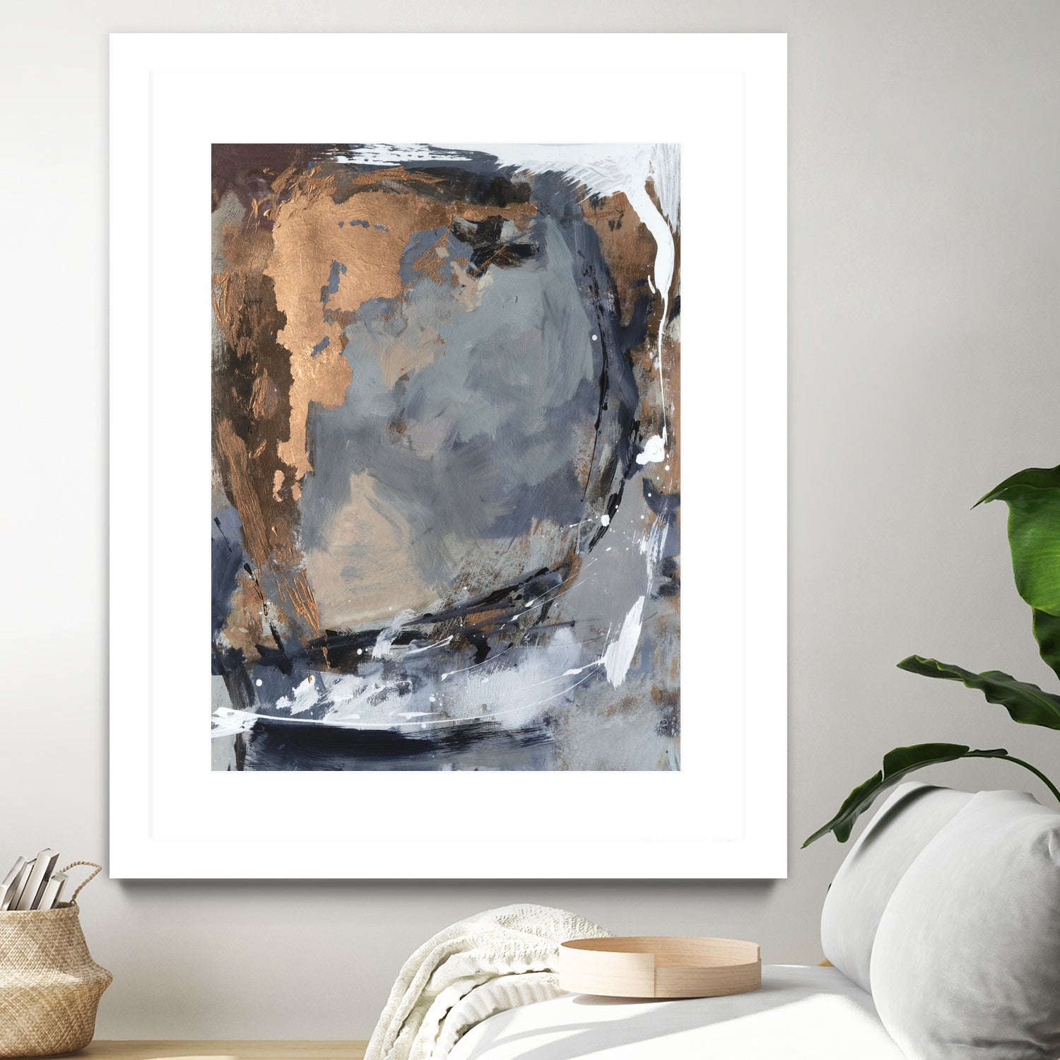 Copper Crested Twilight  II by Victoria Barnes on GIANT ART - abstract geometrics abstract