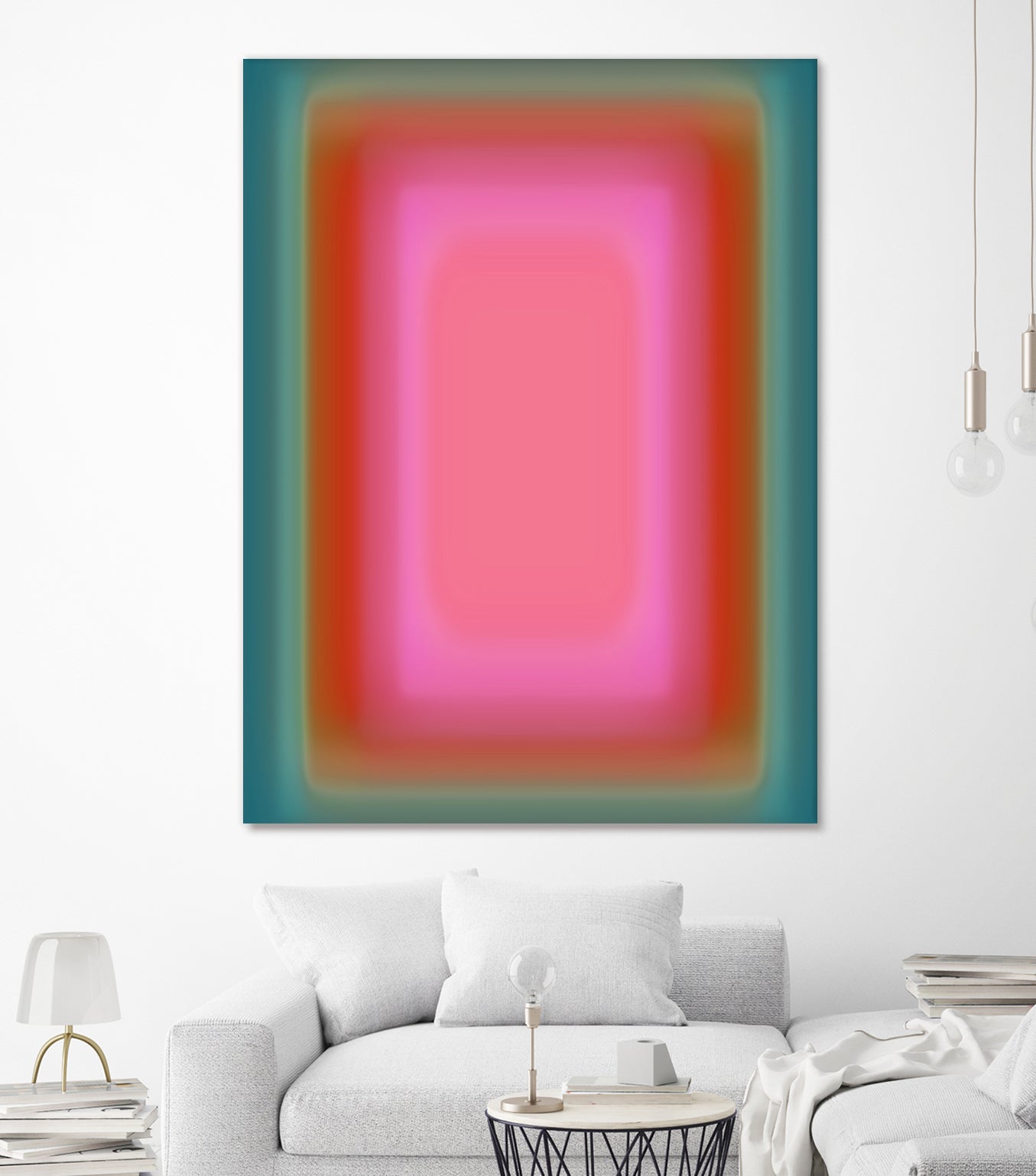 Vibrant Aura I by Victoria Barnes on GIANT ART - abstract