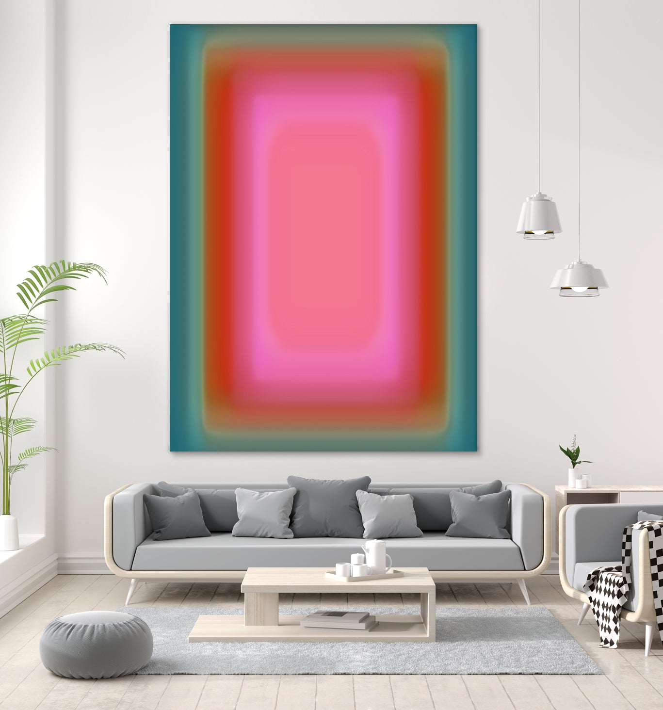 Vibrant Aura I by Victoria Barnes on GIANT ART - abstract