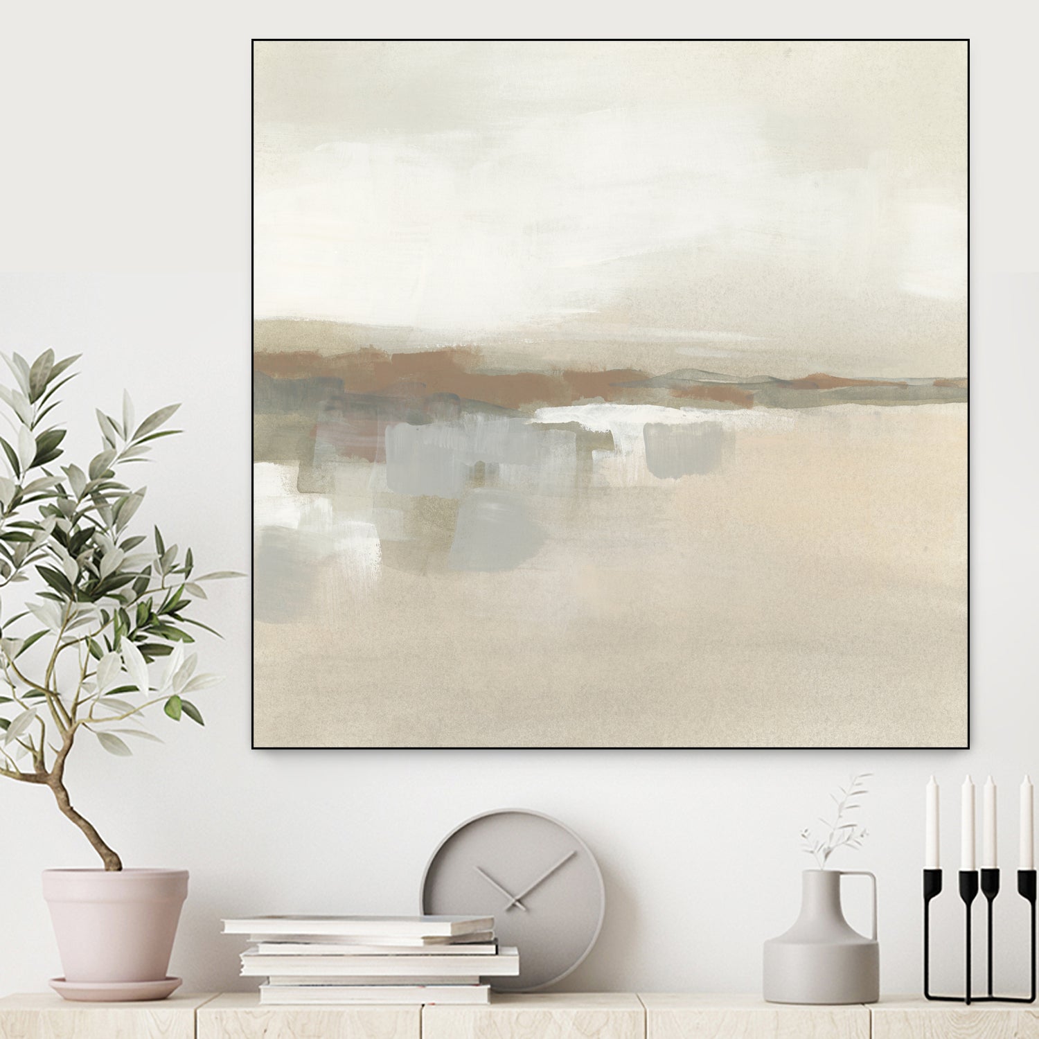 Neutral Coast Mirage I by June Erica Vess on GIANT ART