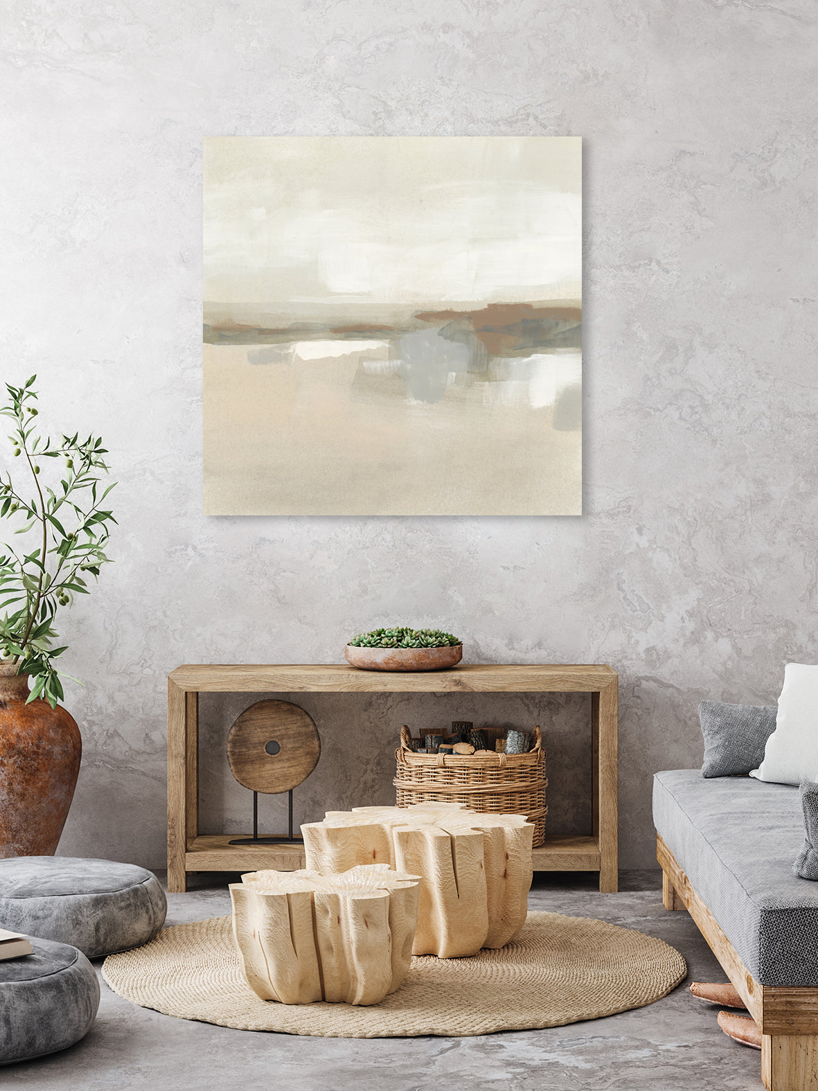 Neutral Coast Mirage II by June Erica Vess on GIANT ART