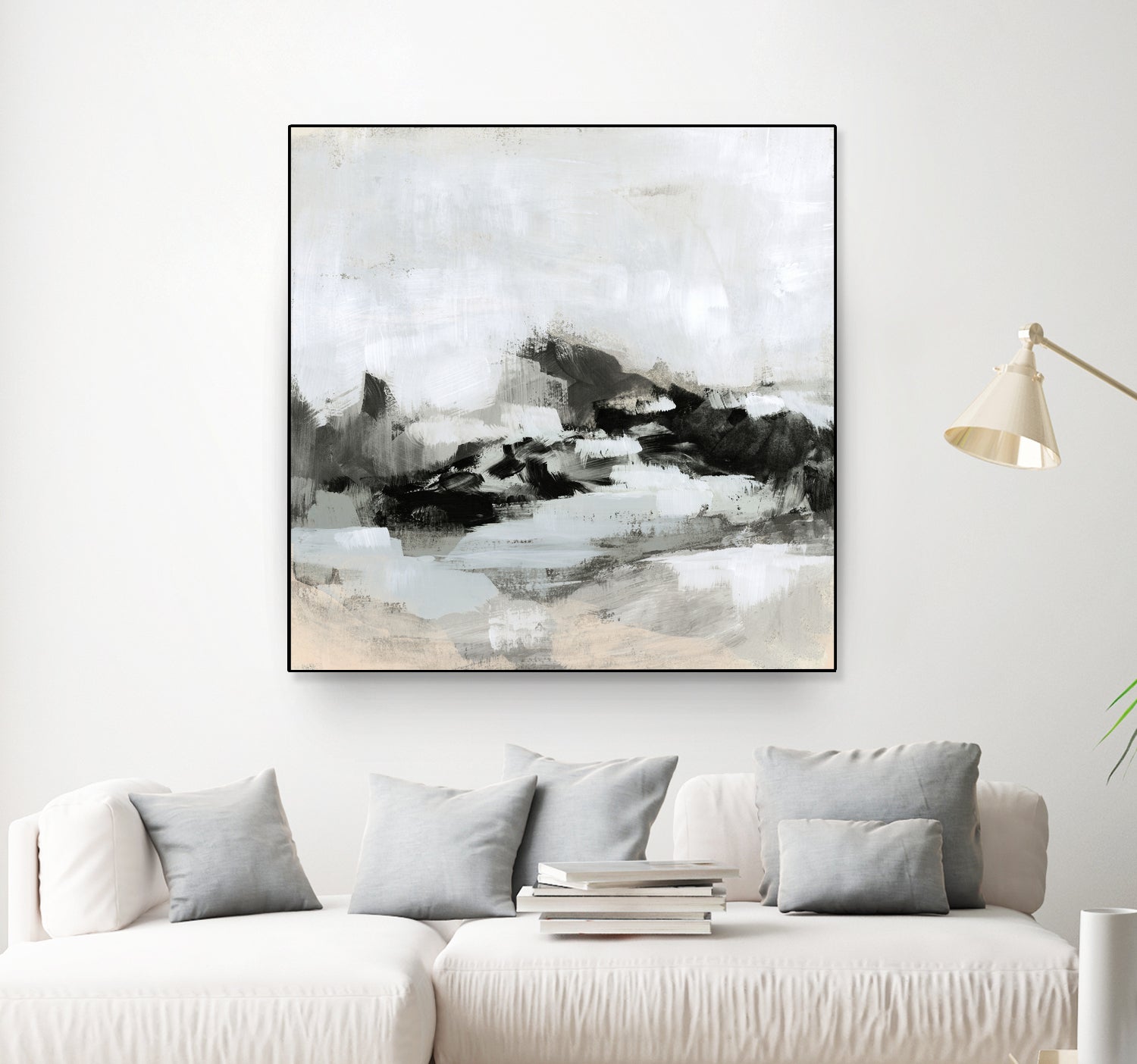 Obsidian Tundra I by June Erica Vess on GIANT ART - abstract