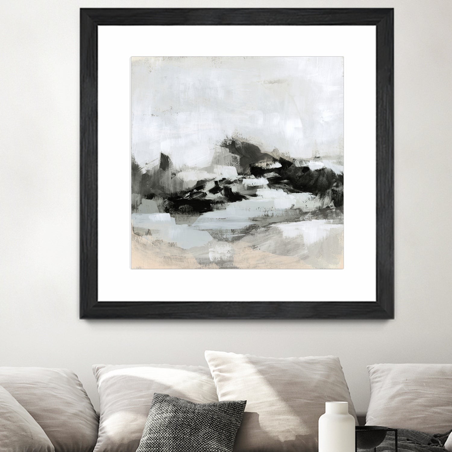 Obsidian Tundra I by June Erica Vess on GIANT ART - abstract