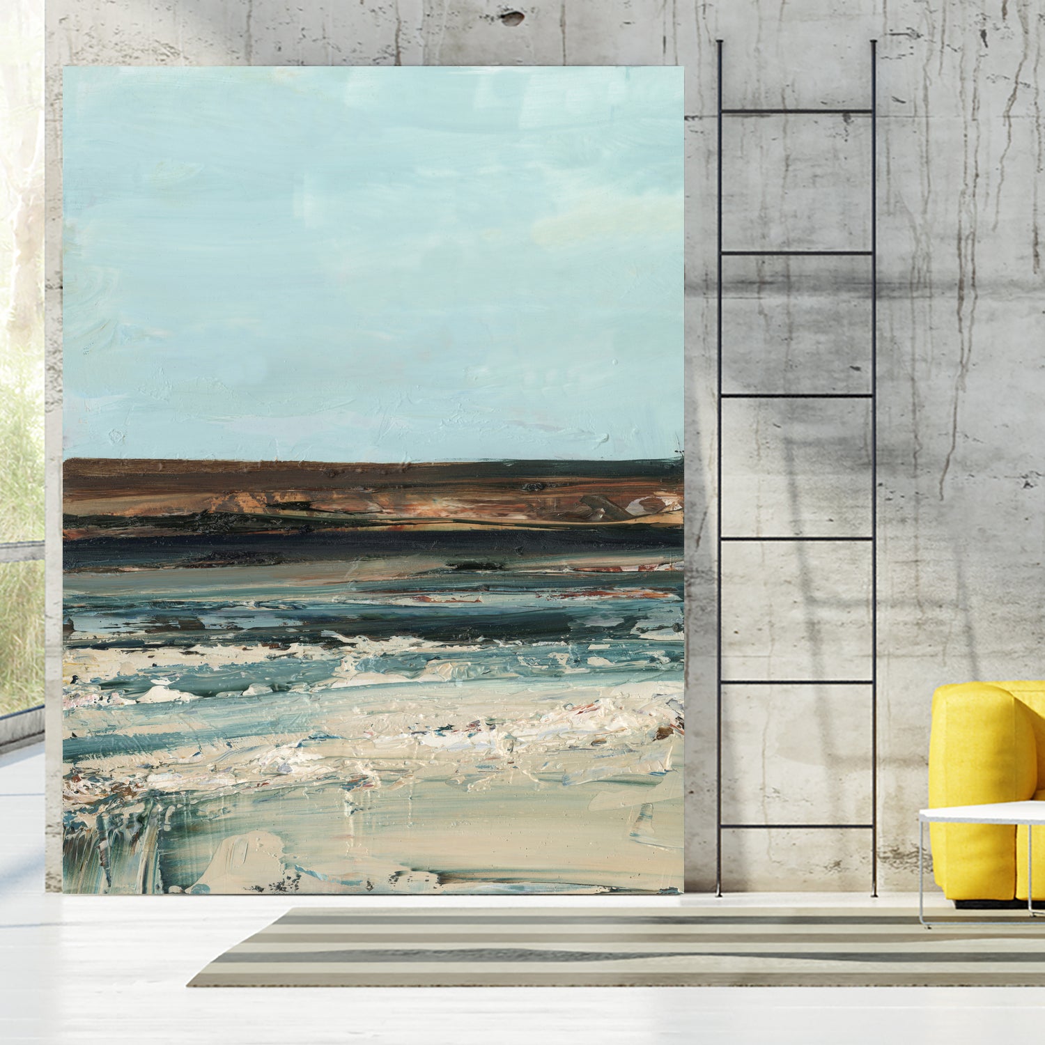 Rich Coastline I by Ethan Harper on GIANT ART - abstract