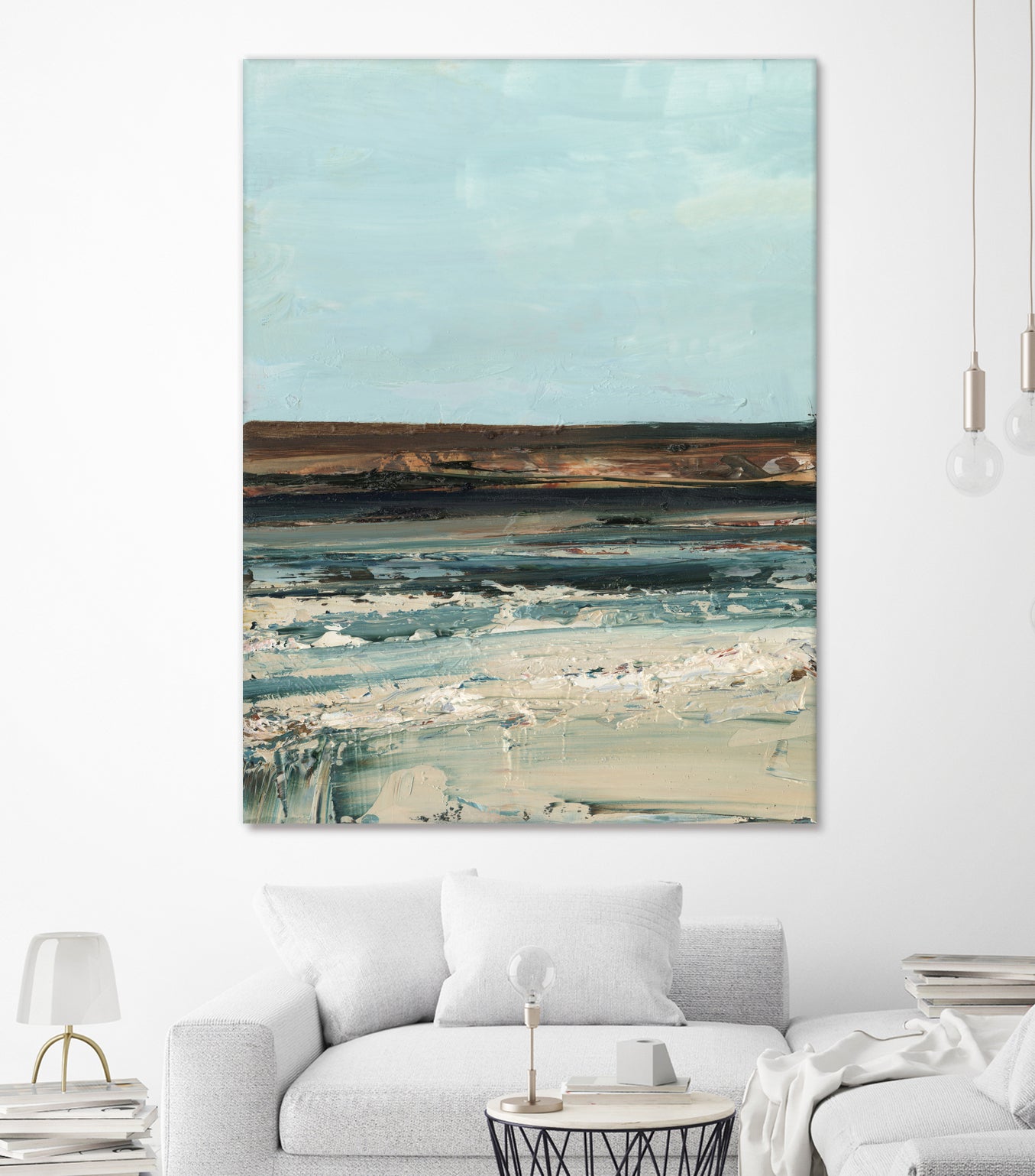 Rich Coastline I by Ethan Harper on GIANT ART - abstract