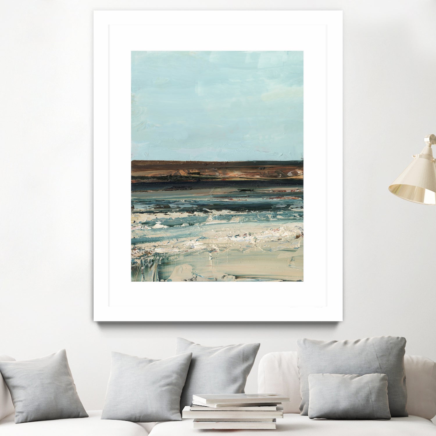 Rich Coastline I by Ethan Harper on GIANT ART - abstract