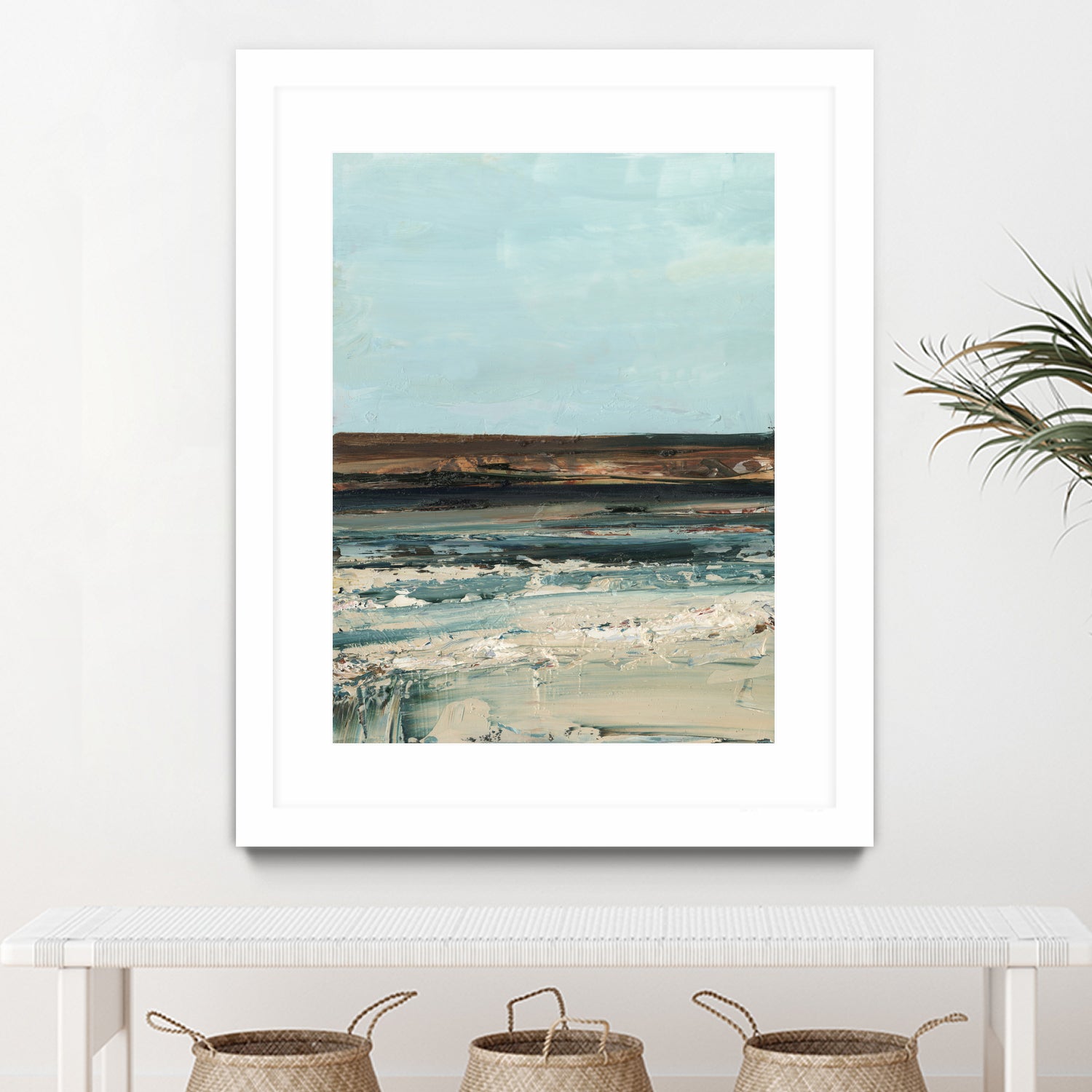 Rich Coastline I by Ethan Harper on GIANT ART - abstract