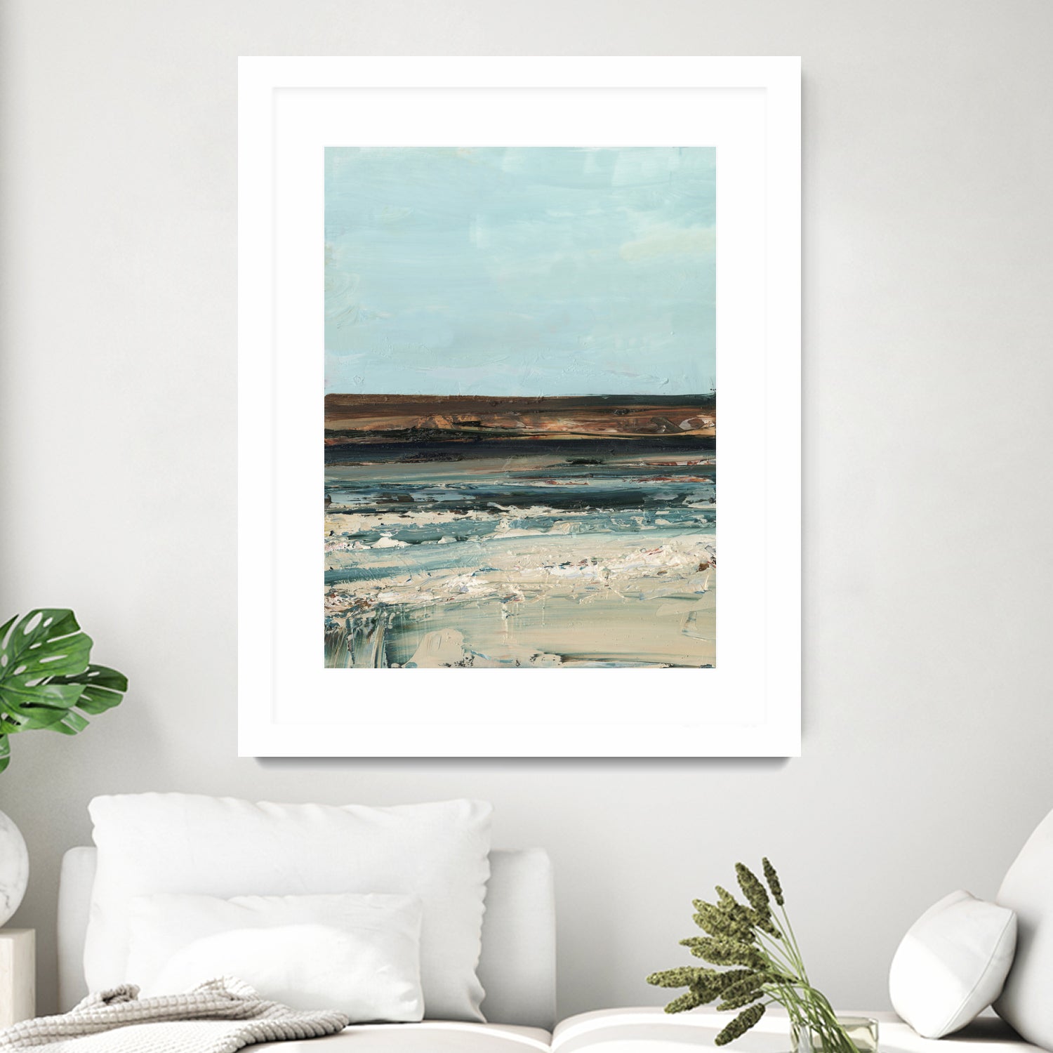 Rich Coastline I by Ethan Harper on GIANT ART - abstract