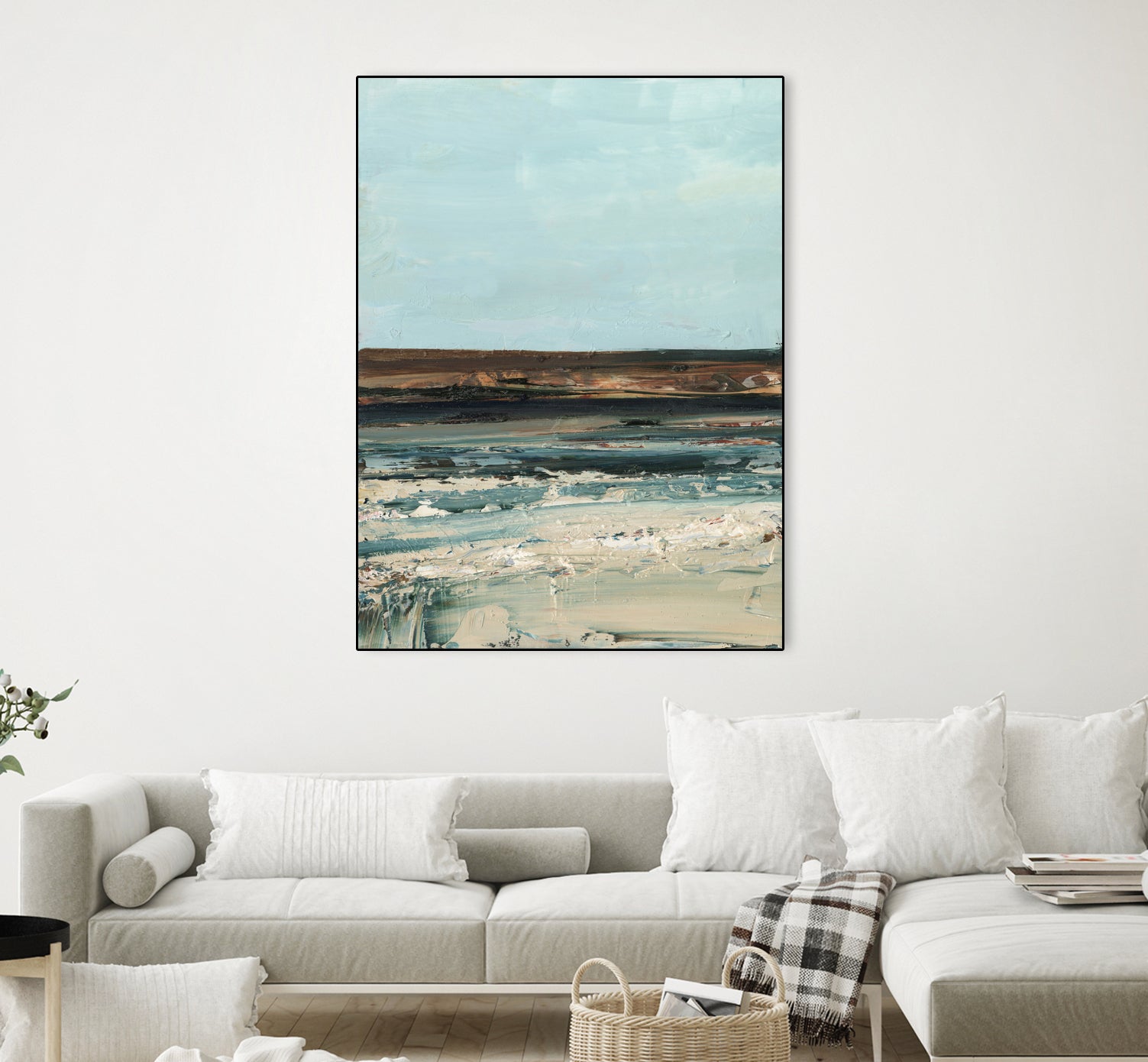 Rich Coastline I by Ethan Harper on GIANT ART - abstract