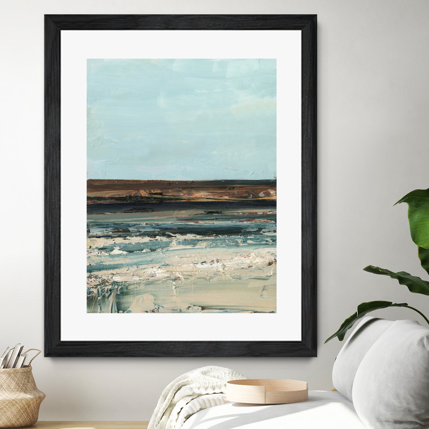 Rich Coastline I by Ethan Harper on GIANT ART - abstract