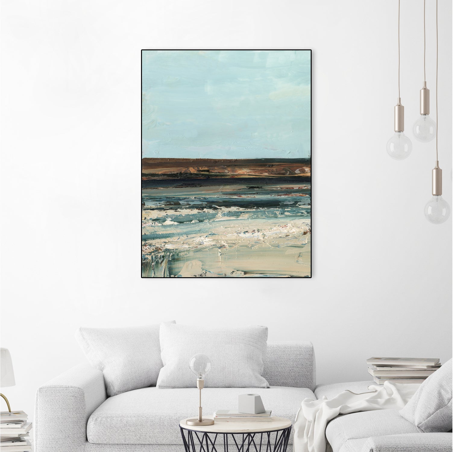 Rich Coastline I by Ethan Harper on GIANT ART - abstract