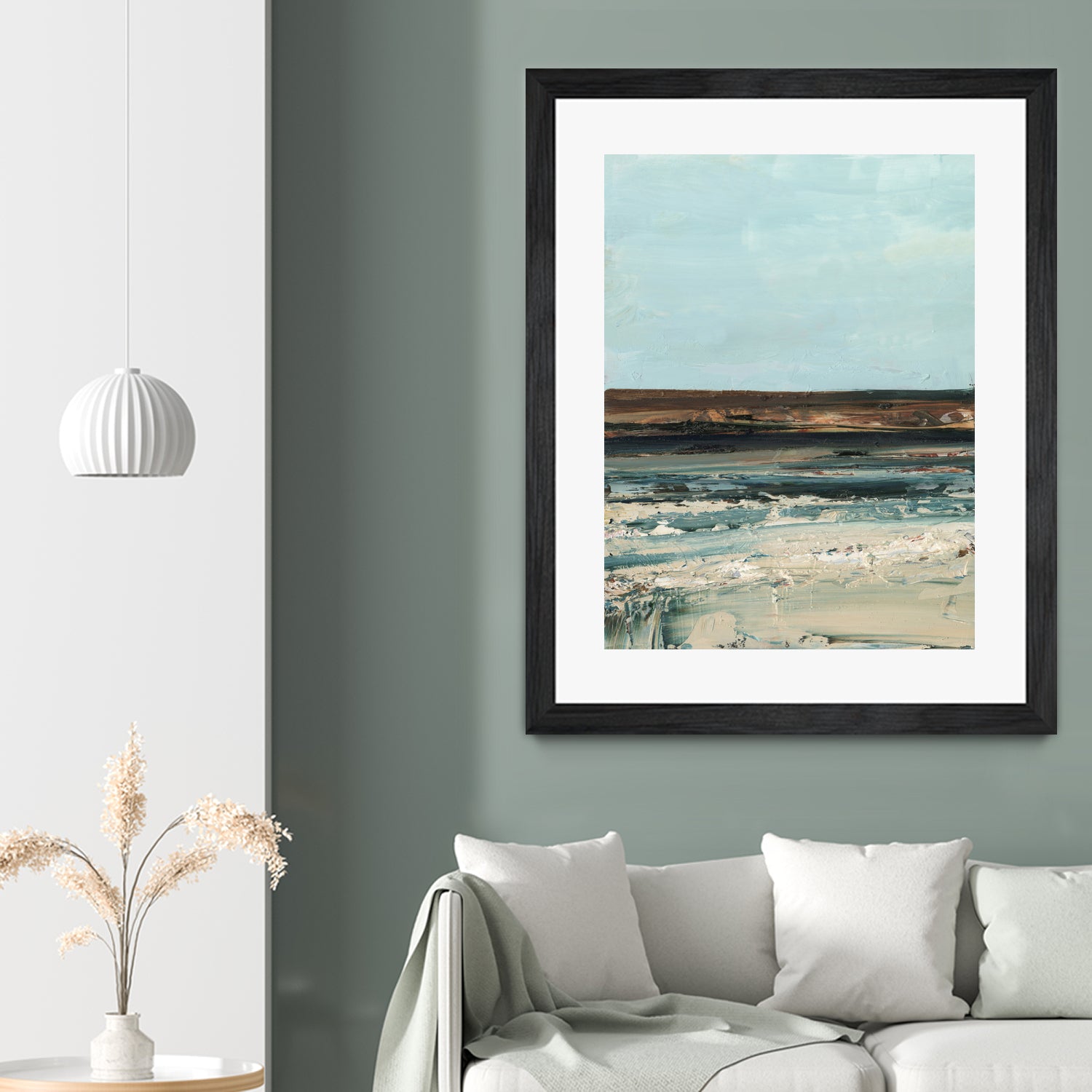 Rich Coastline I by Ethan Harper on GIANT ART - abstract