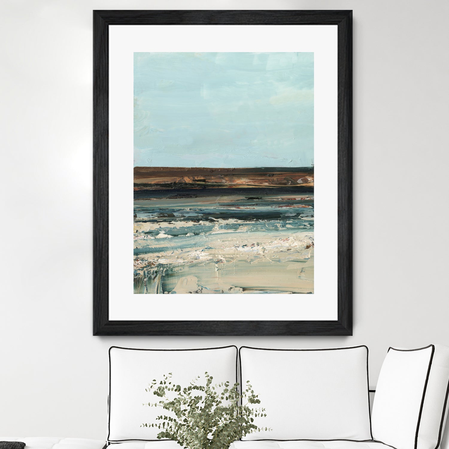 Rich Coastline I by Ethan Harper on GIANT ART - abstract