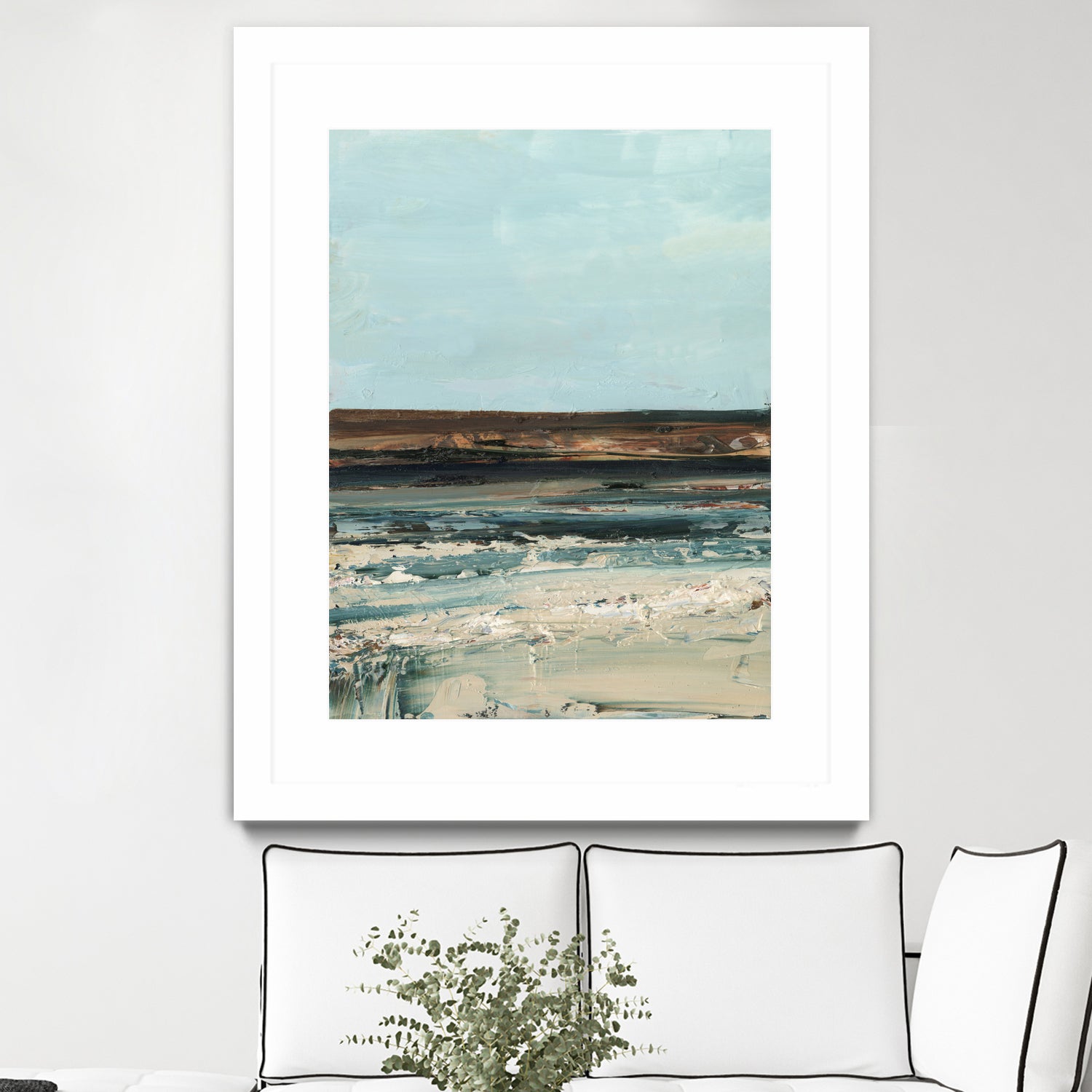 Rich Coastline I by Ethan Harper on GIANT ART - abstract