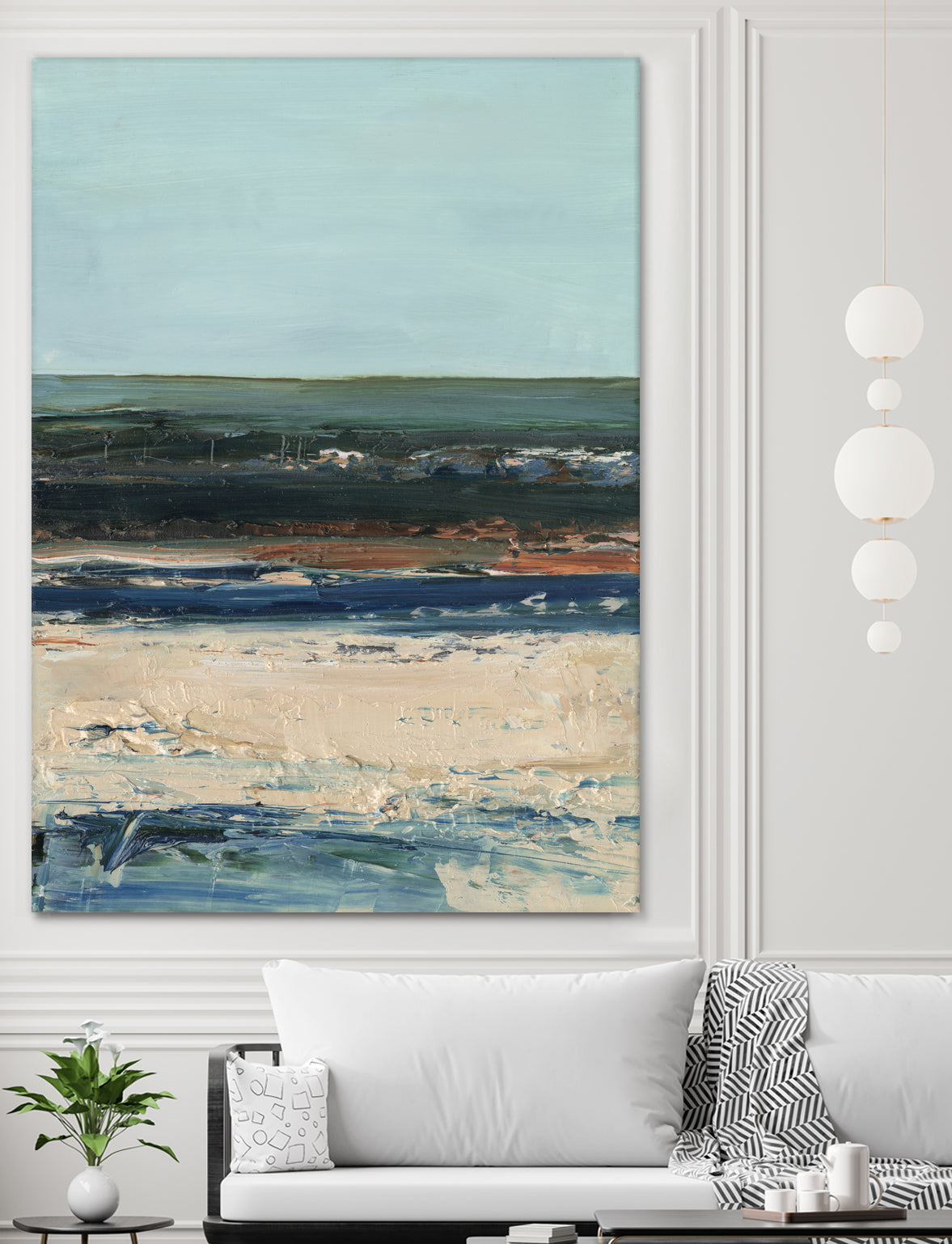 Rich Coastline II by Ethan Harper on GIANT ART - abstract