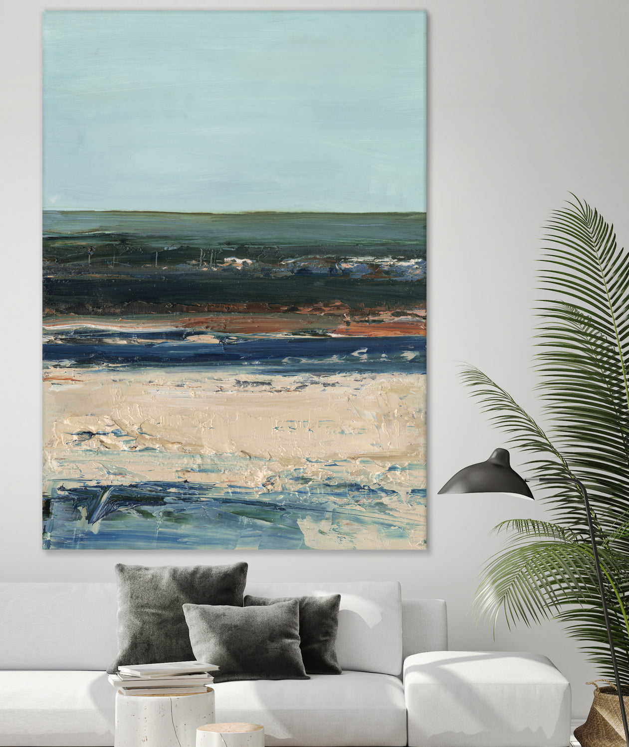 Rich Coastline II by Ethan Harper on GIANT ART - abstract